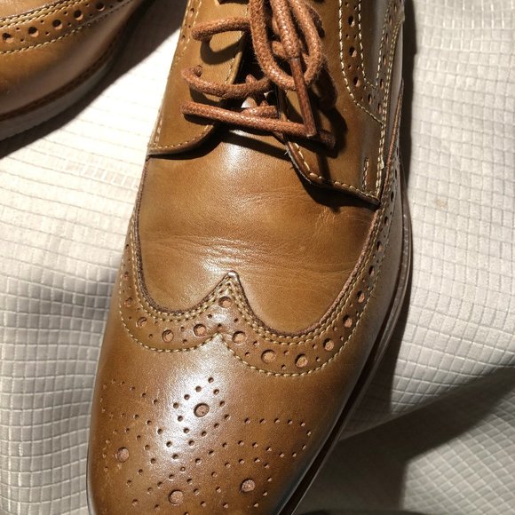Rockport Men brown lace-up leather shoes, 8.5